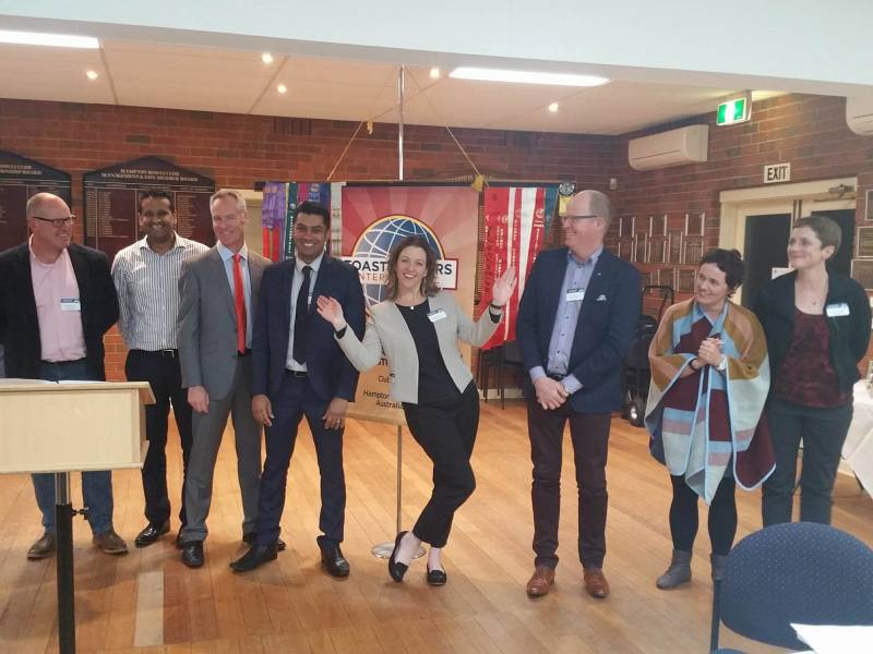 Bayside Toastmasters Executive Team Changeover meeting